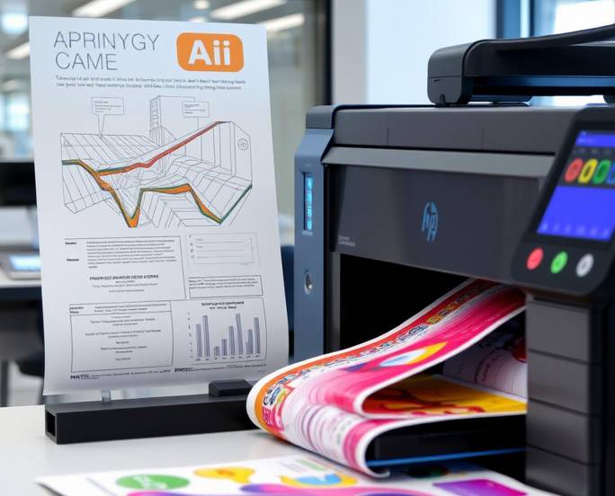 Flyer printing process