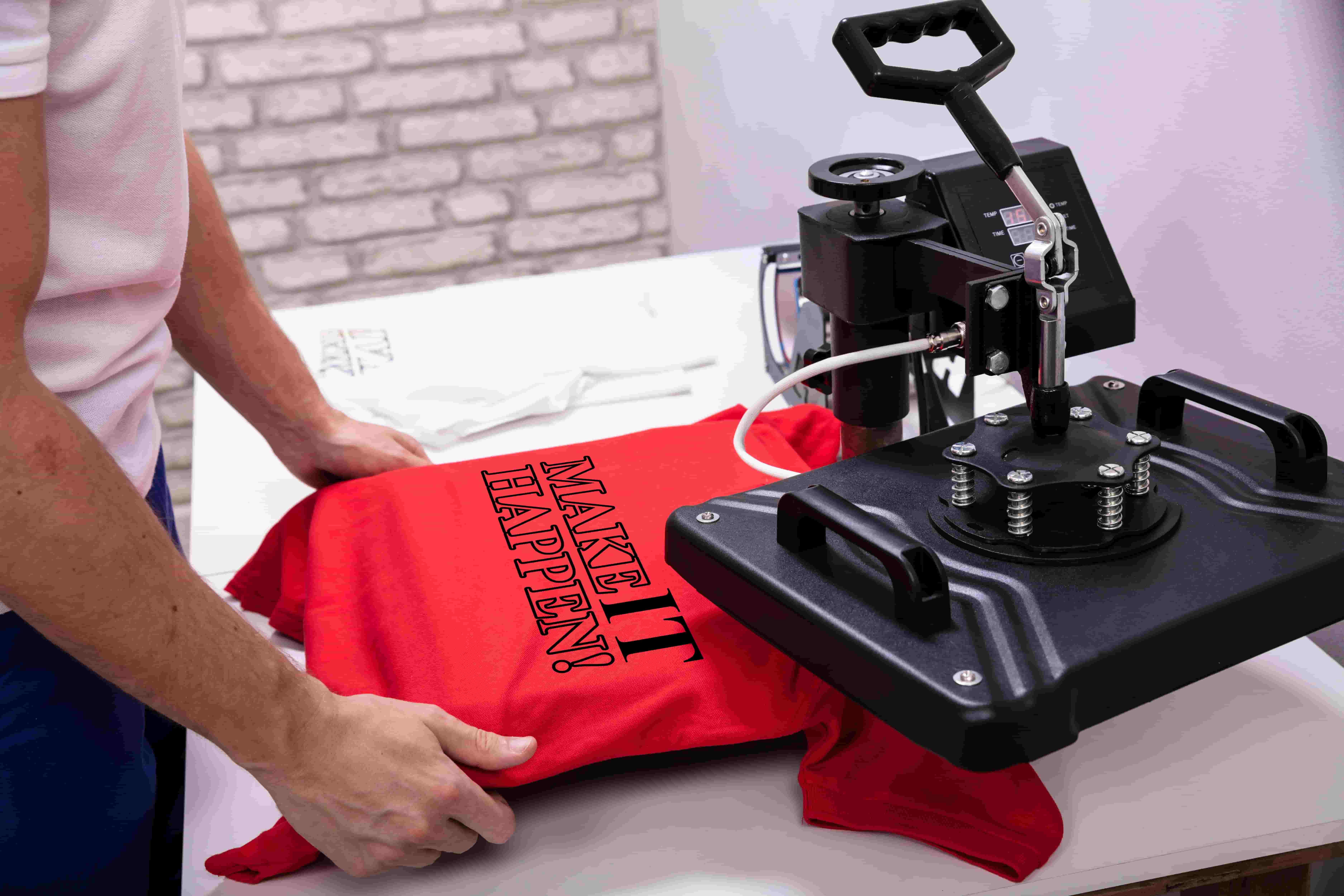 T-shirt printing process