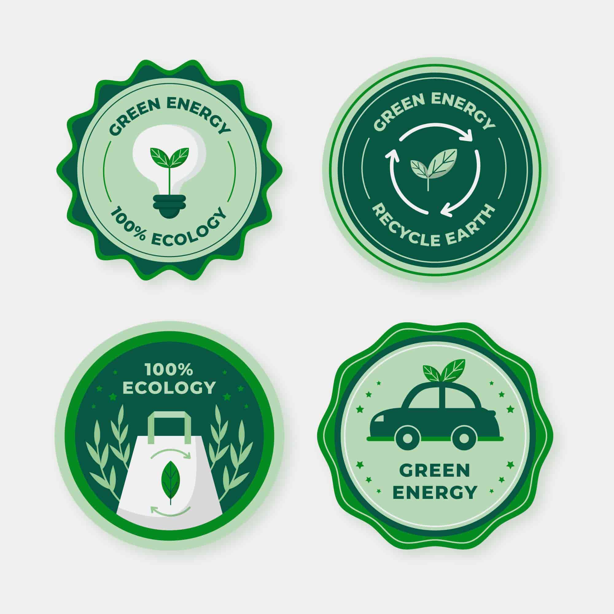 Eco-friendly sticker printing